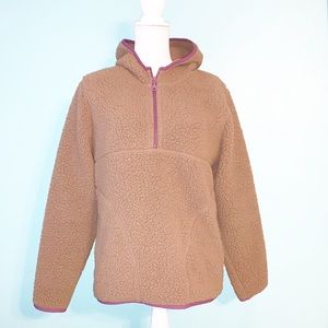 Life is Good High Pile Quarter Zip Pullover Fleece